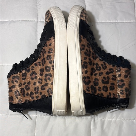 American Eagle Leopard Print High-Top Sneakers - Picture 8 of 10